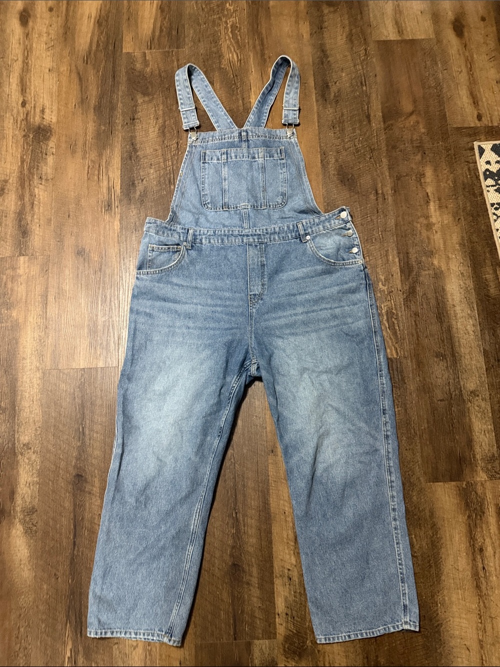 H&M Light Blue Denim Overalls